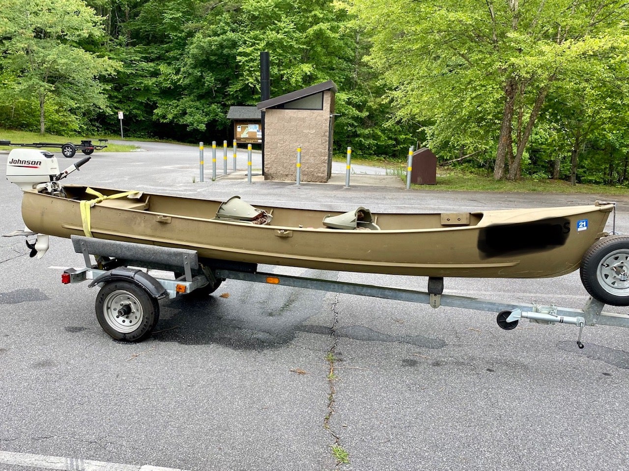 Ideas for fishing platform for a Grumman Sport Boat